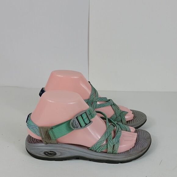 Chaco ZX/2 Classic Women's Green Sandals - Picture 2 of 11